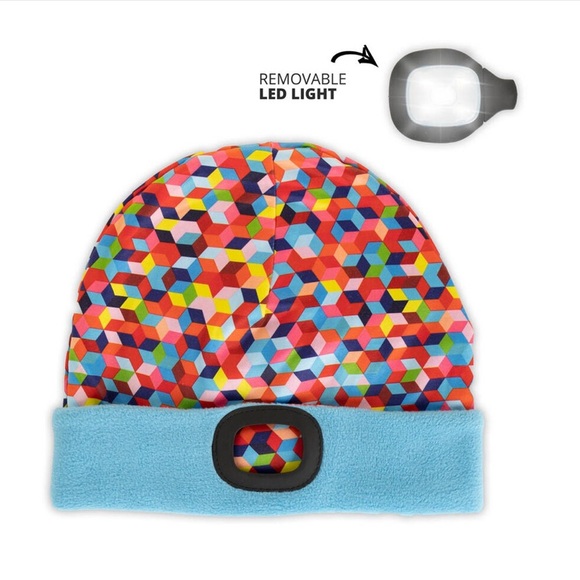 Running LED Lighted Performance Beanie - Sunrise - Picture 2 of 6